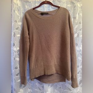 360 Cashmere Women's 100% Cashmere light Purple Crew Neck Sweater Size M